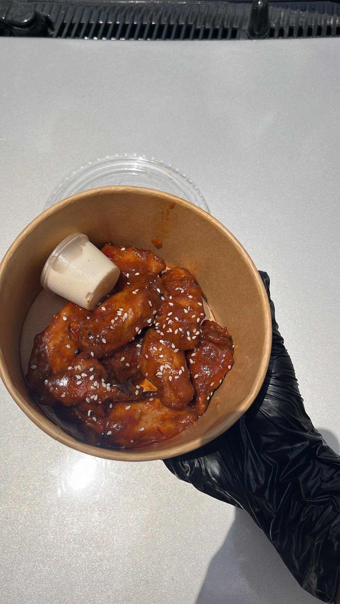 Sweet and spicy wings